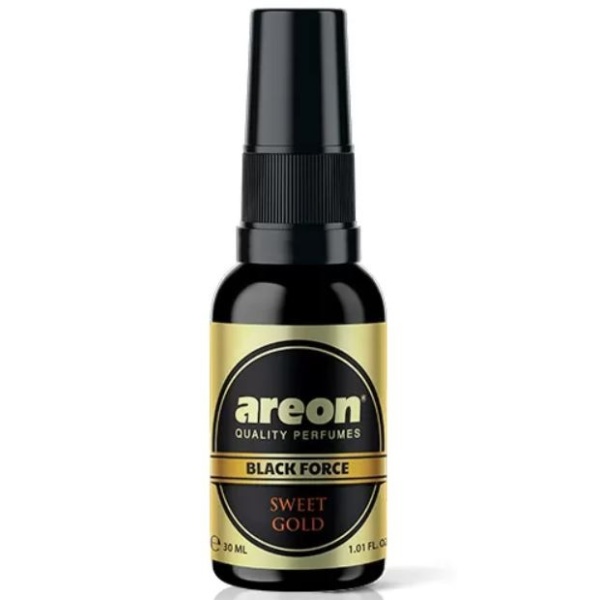 Odorizant Areon Perfume Spray Black Force 30 ML Sweet Gold